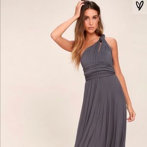 Lulus bridesmaid dress